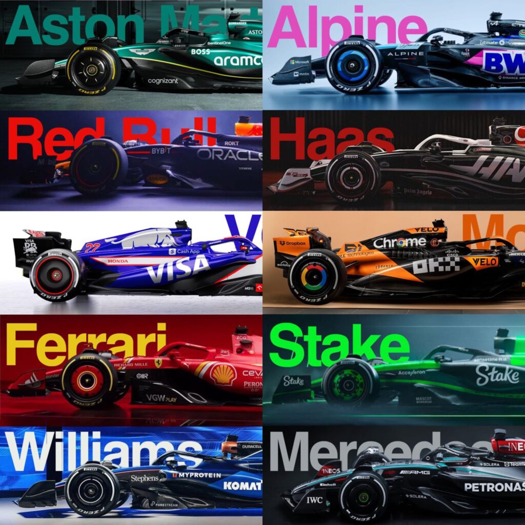 F1 2025 equipos